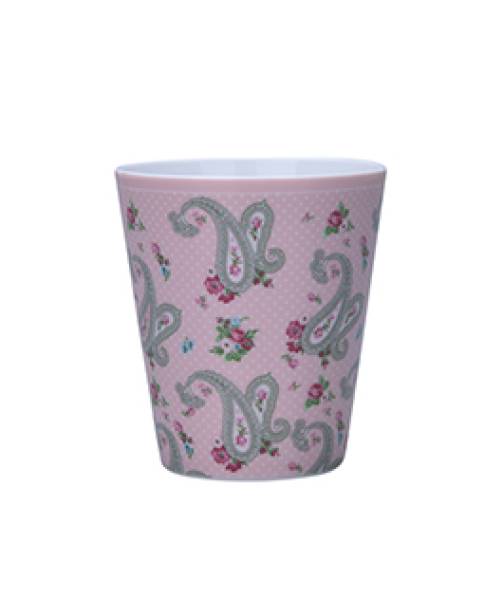 Becher Mug Paisley Pink